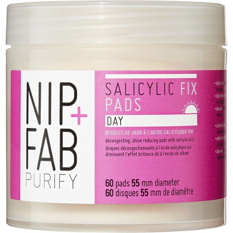 NIP+FAB Teen Skin Fix Salicylic Acid Day Pads 60 Pads