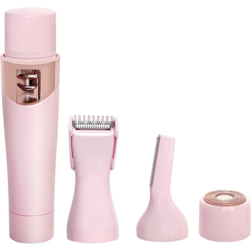 MAGNITONE FuzzOff 3-in-1 Precision Hair Trimmer Pink