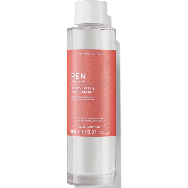 REN Clean Skincare Perfect Canvas Smooth, Prep and Plump Essence 100ml