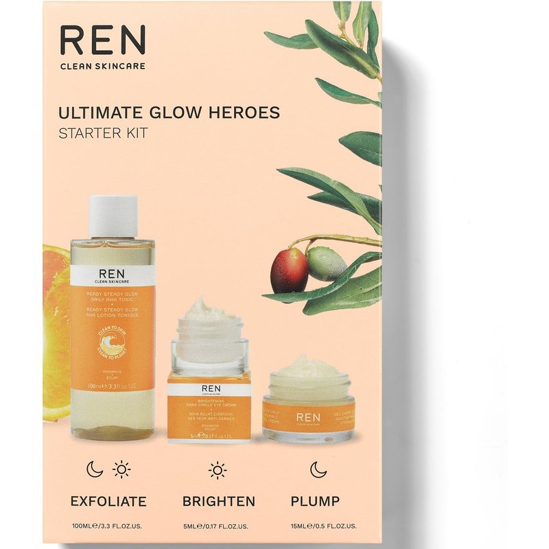 REN Clean Skincare Ultimate Glow Heroes Starter Kit