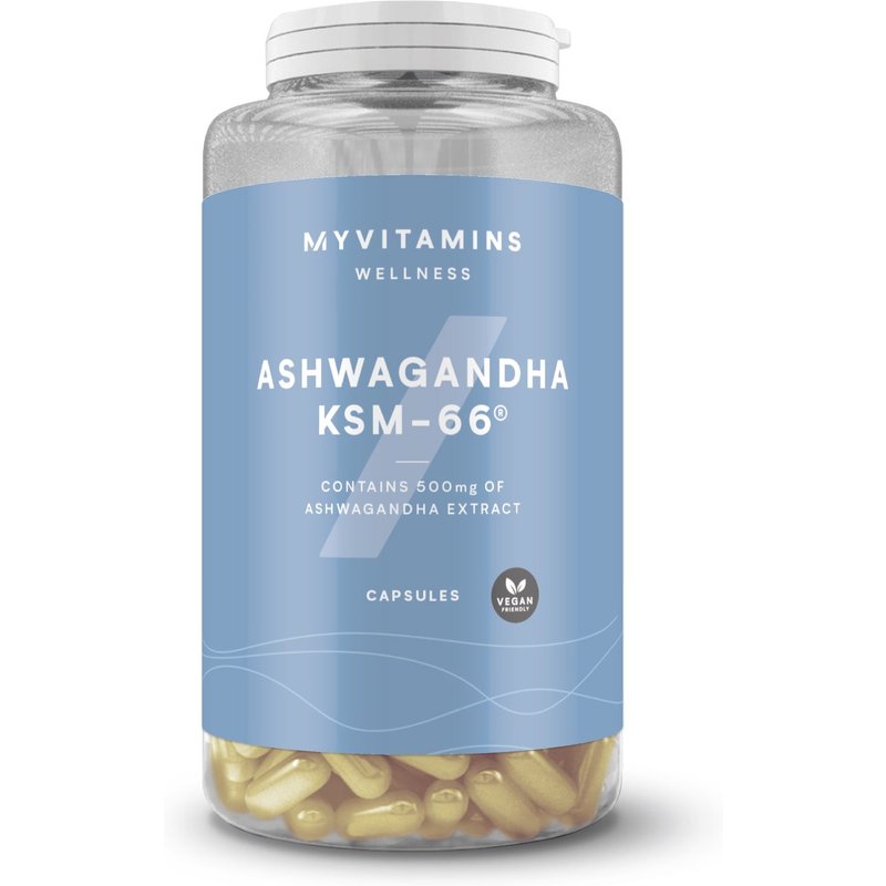Myvitamins Ashwagandha KSM66 Capsules - 90Capsules