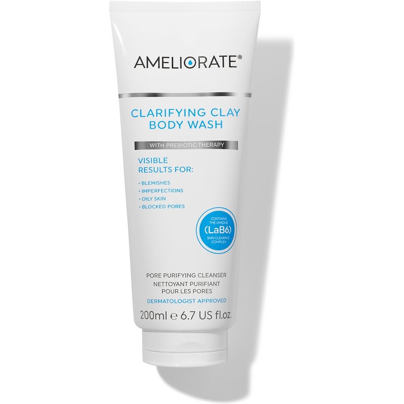 AMELIORATE Clarifying Clay Body Wash 200ml
