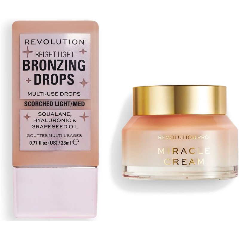 Revolution Bronzing Drops & Moisturiser Bundle