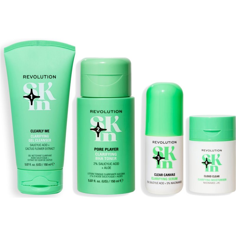 Revolution Skincare Clearly Clarify 4 Step Bundle