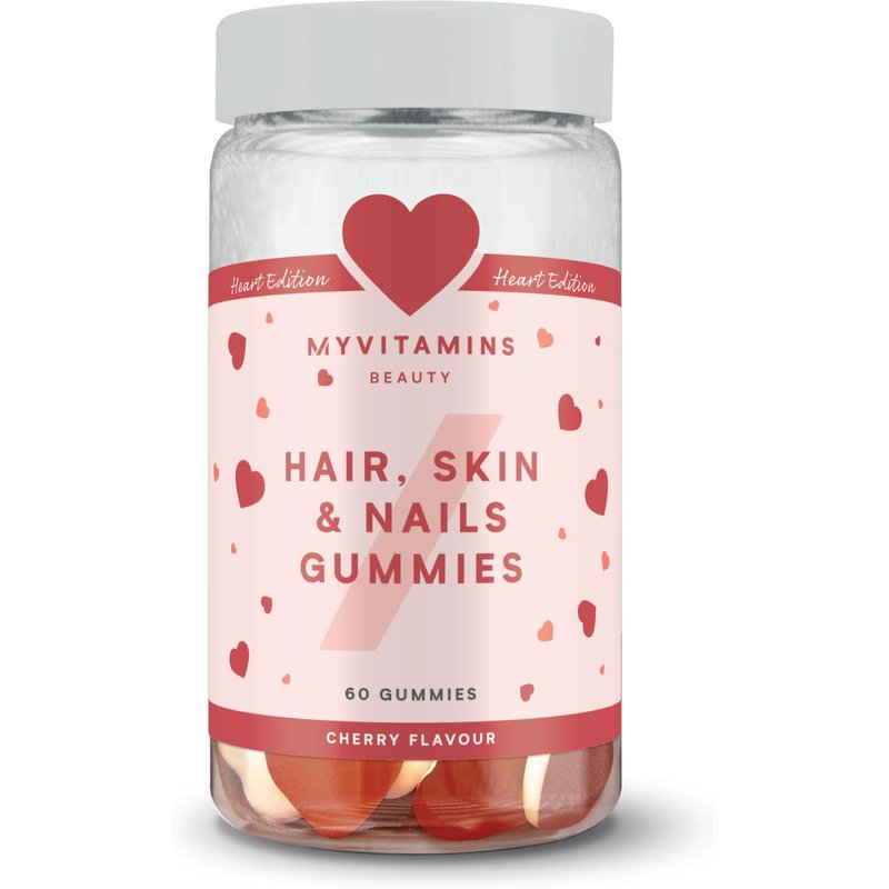 Myvitamins Hair Skin and Nails Gummies - 60gummies - Cherry