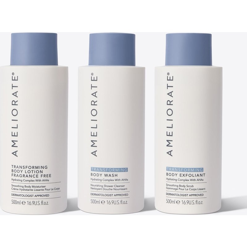 AMELIORATE Smooth Skin Supersize Bundle, Fragrance Free 