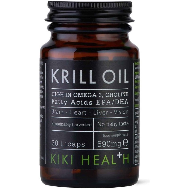 KIKI Health Krill Oil Softgels (30 Capsules)