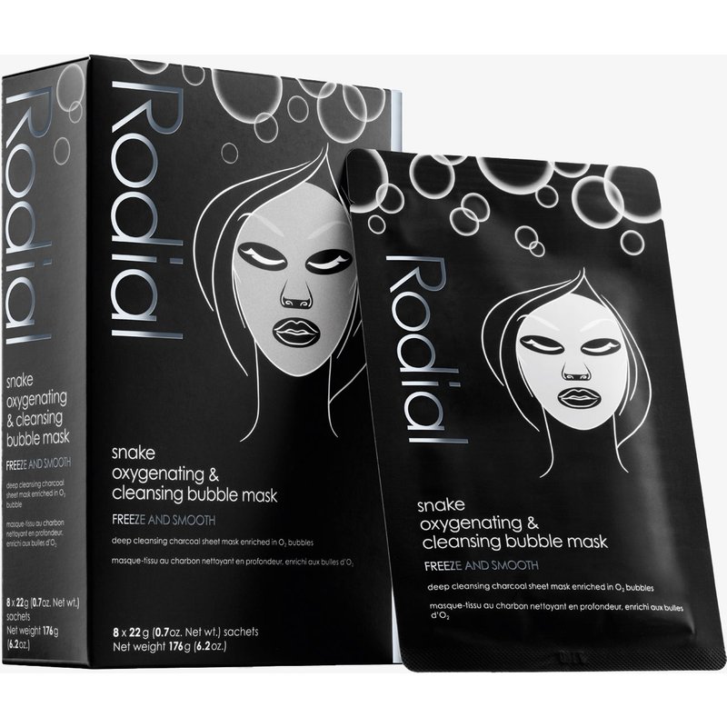 8 x Snake Oxygenating & Cleansing Bubble Sheet Mask