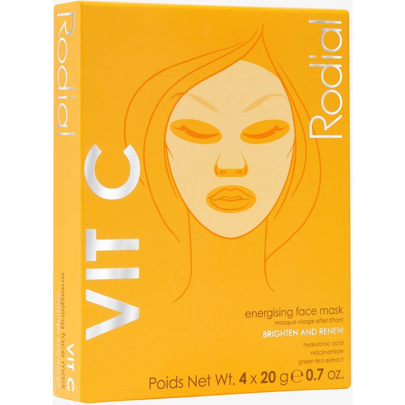 Vit C Energising Sheet Masks | Vitamin C Sheet Mask | Rodial