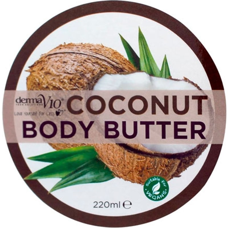 Derma V10 Coconut Body Lotion - 220 ml