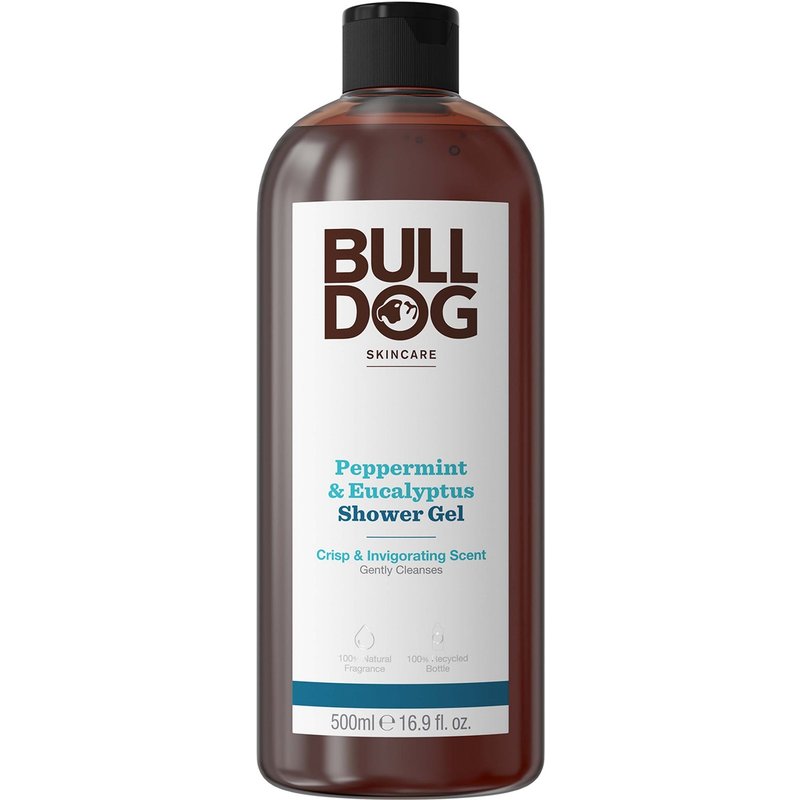 Bulldog Peppermint & Eucalyptus Shower Gel 500ml
