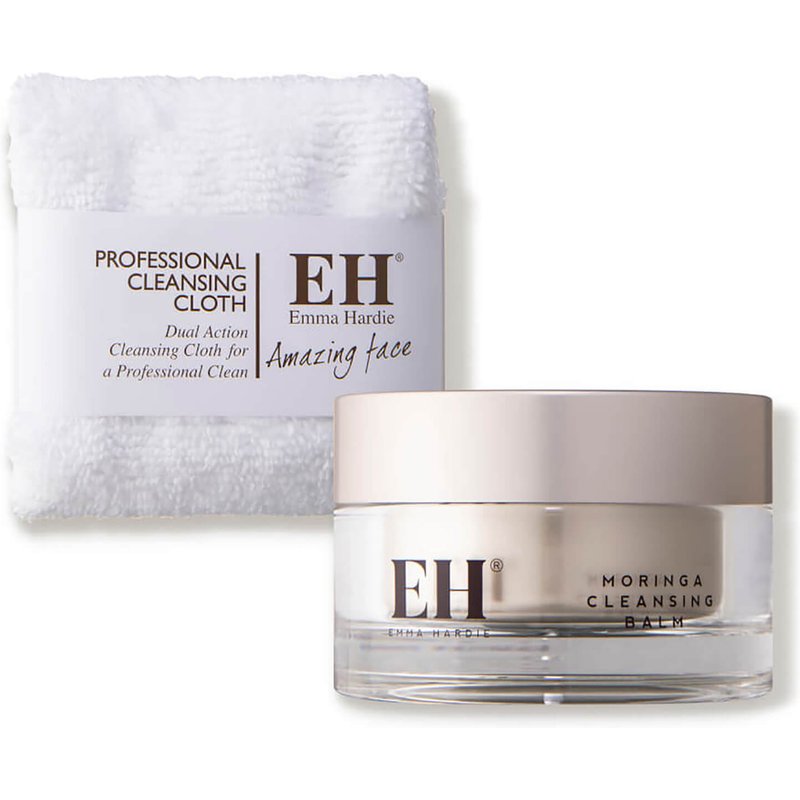 Emma Hardie Moringa Cleansing Balm with Professional Cleansing Cloth 100g