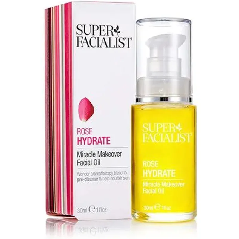 Super Facialist Rose Hydrate Miracle Makeover Facial Oil 30ml