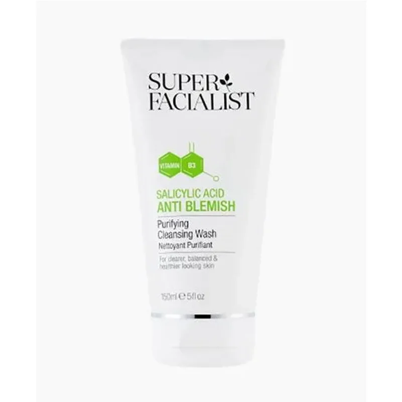 Super Facialist Salicylic Acid Anti Blemish Purifying Cleansing Wash 150ml