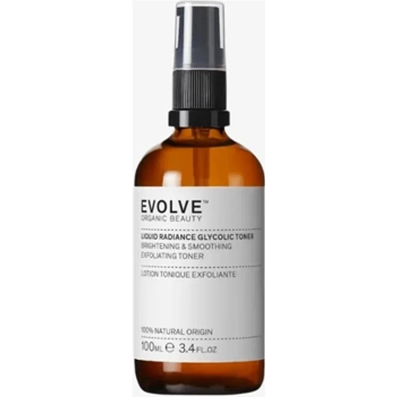 Evolve Beauty Liquid Radiance Glycolic Toner 100ml