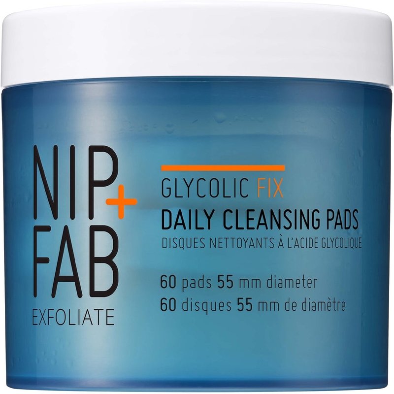 NIP+FAB Glycolic Fix Daily Cleansing Pads - 60 Pads