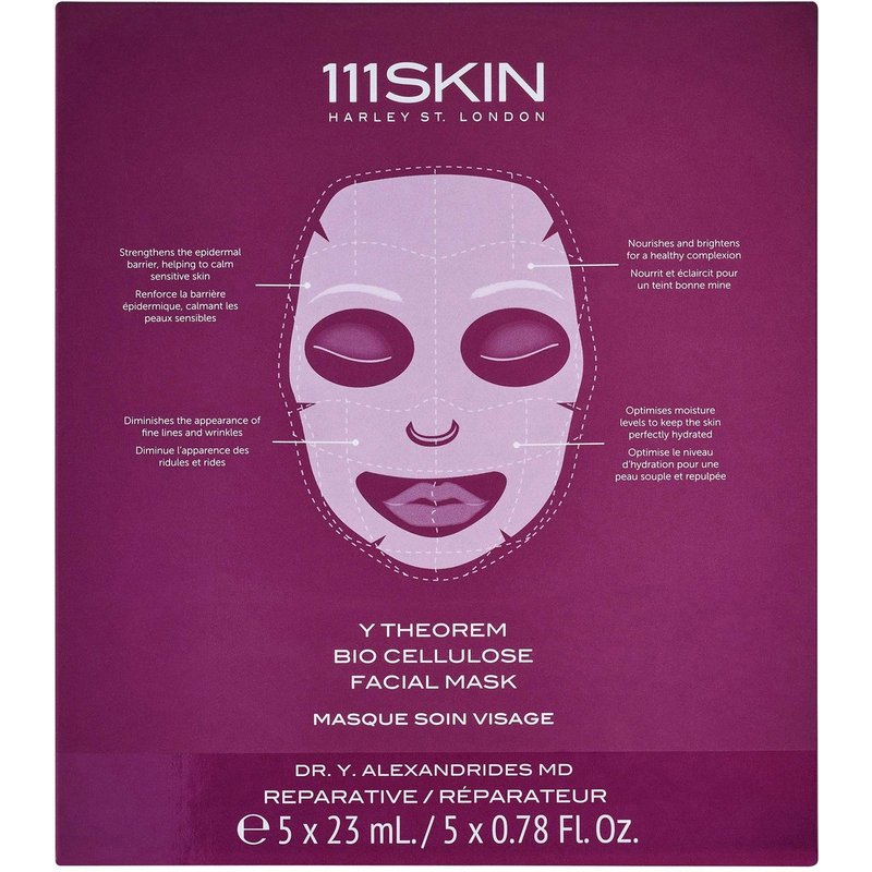 111SKIN Y Theorem Bio Cellulose Facial Mask Box