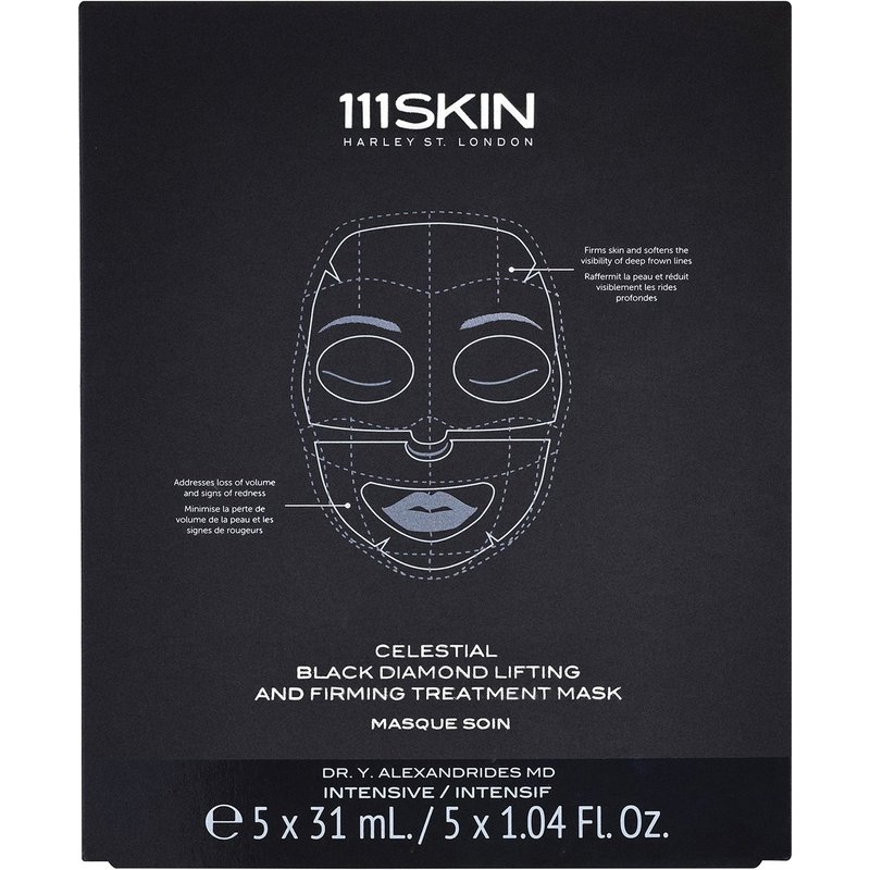 111SKIN Celestial Black Diamond Lifting and Firming Treatment Mask Box 155 ml