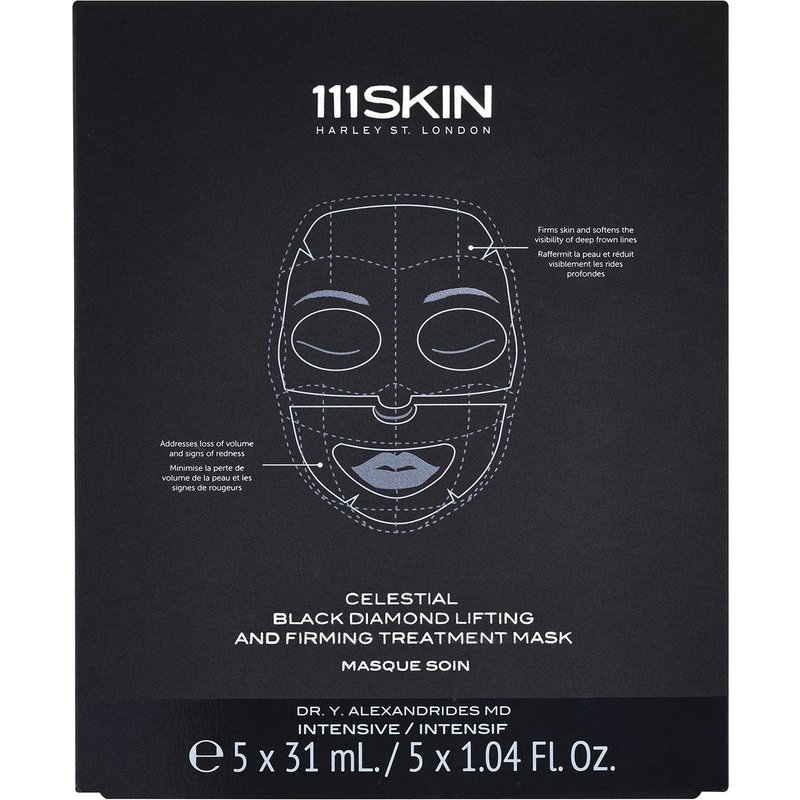 111SKIN Celestial Black Diamond Lifting and Firming Treatment Mask Face Single 31ml