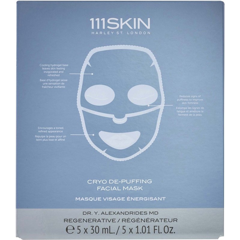 111SKIN Cryo De-Puffing Energy Mask Box (Pack of 5)