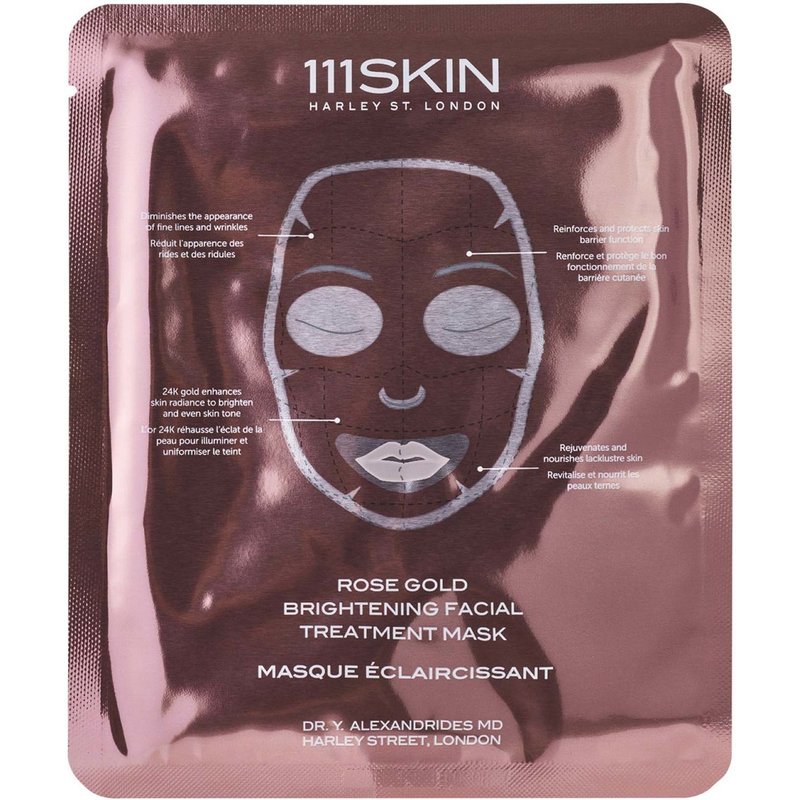 111SKIN Rose Gold Brightening 5-Piece Facial Mask Set