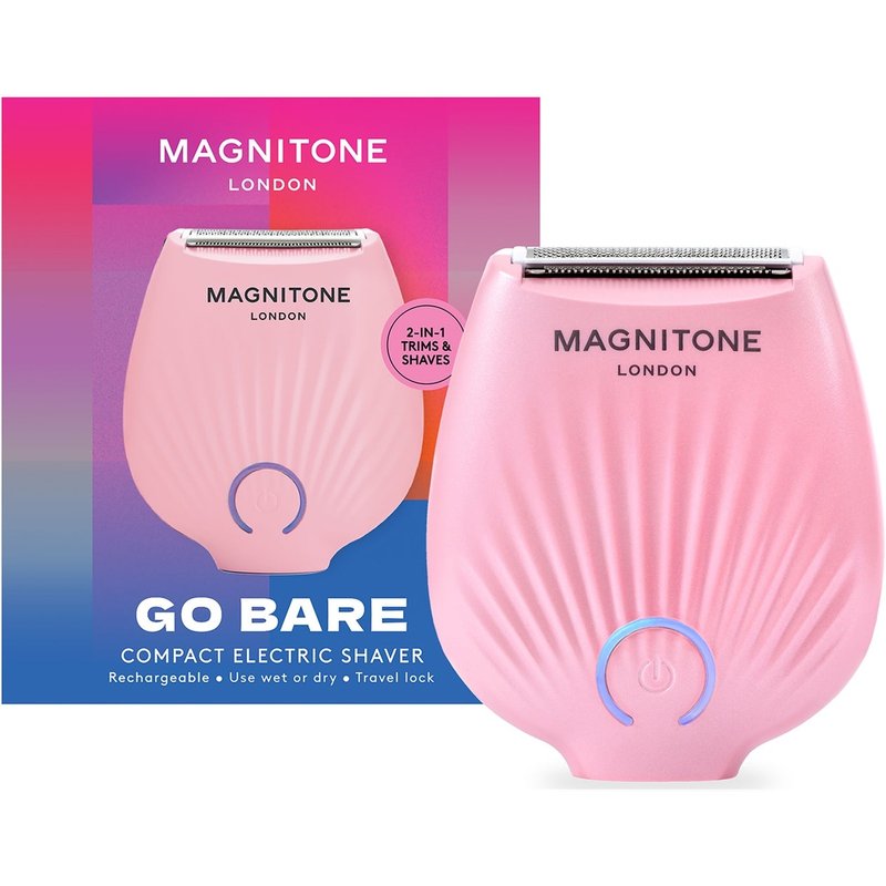 MAGNITONE London Go Bare! Rechargeable Mini Lady Shaver - Pink