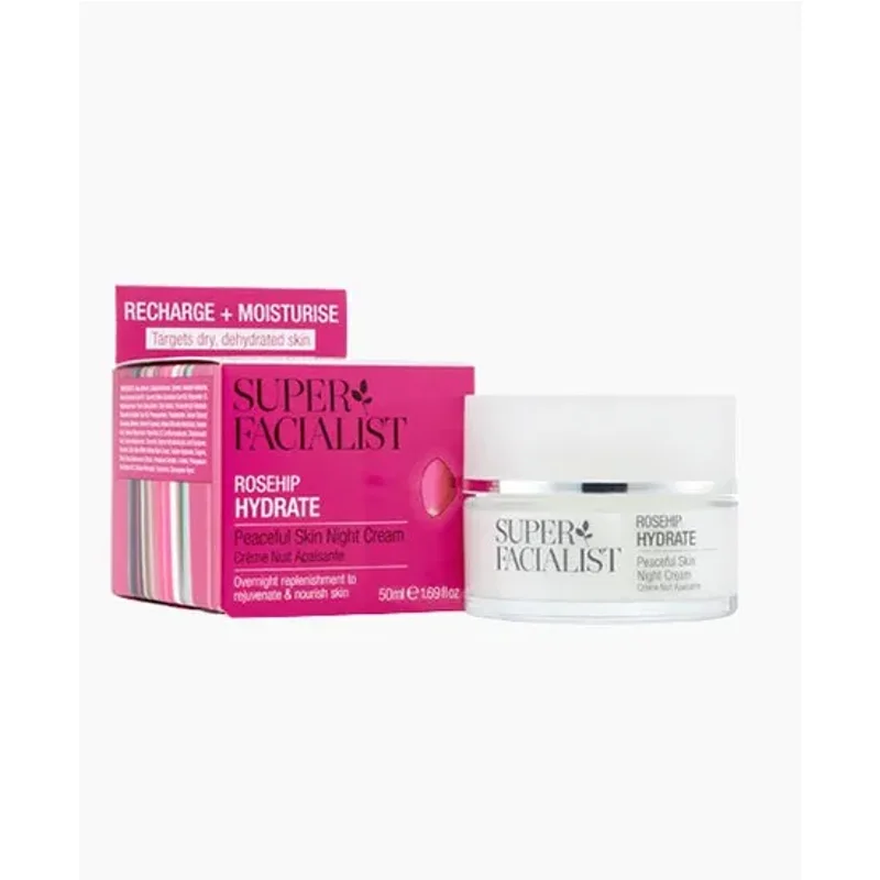 Super Facialist Rose Hydrate Peaceful Skin Night Cream 50ml