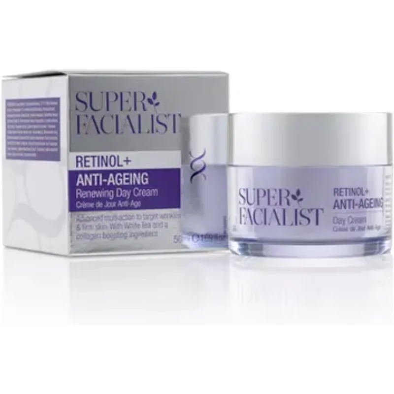 Super Facialist Retinol + Anti-Ageing Renewing Day Cream 50ml