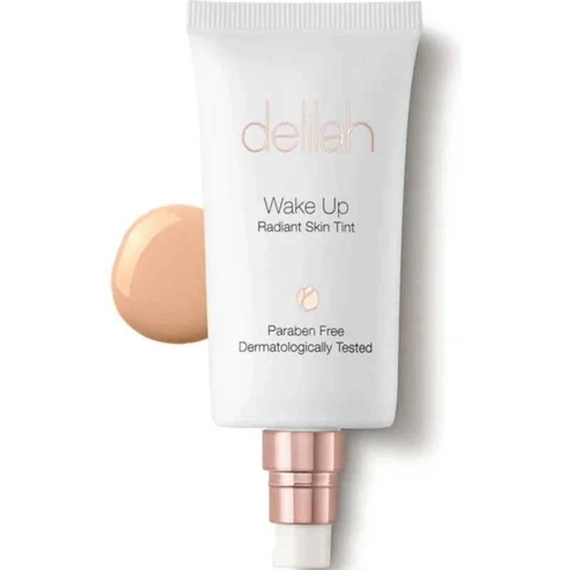 delilah Cosmetics Wake Up Radiant Skin Tint Amber