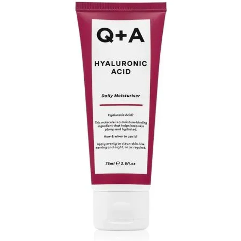 Q+A Hyaluronic Acid Daily Moisturiser 75ml