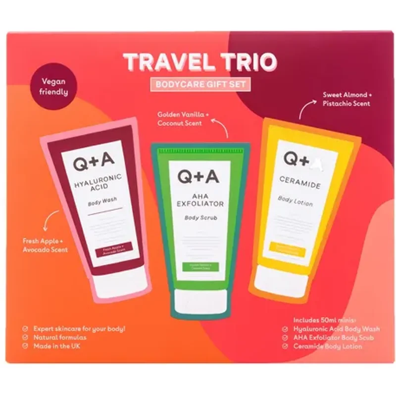 Q+A Travel Trio Gift Set