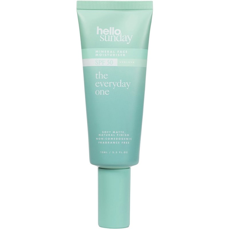 Hello Sunday The Everyday One Non-Nomodogenic Mineral Face Moisturiser SPF 50 70ml