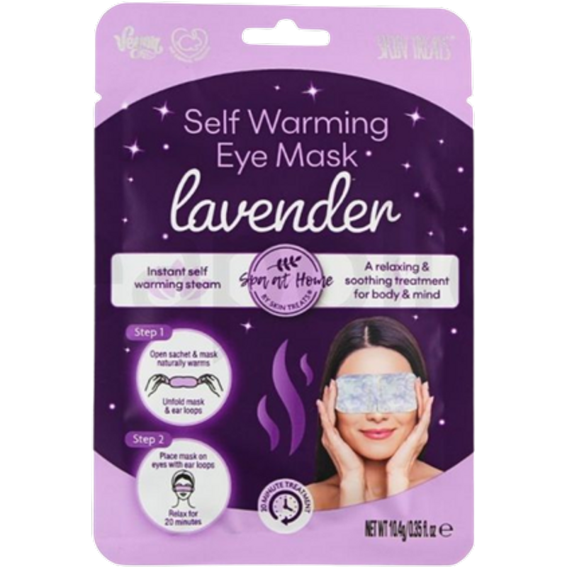 Skin Treats Lavender Self Warming Eye Mask