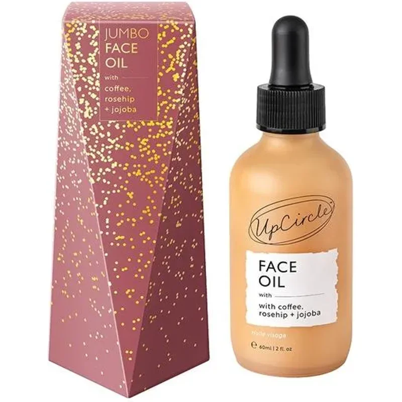 UpCircle Beauty Jumbo Face Oil Ith Coffee, Rosehip + Jojoba 60ml