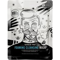 BARBER PRO Foaming Cleansing Mask with Activated Charcoal