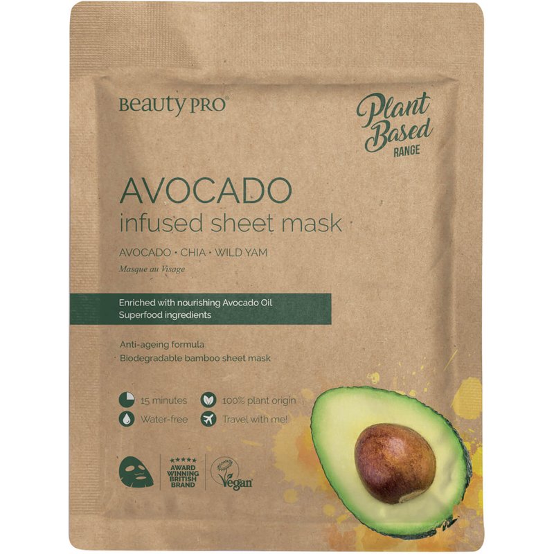 BeautyPro Avocado Hydrating Sheet Mask 22ml