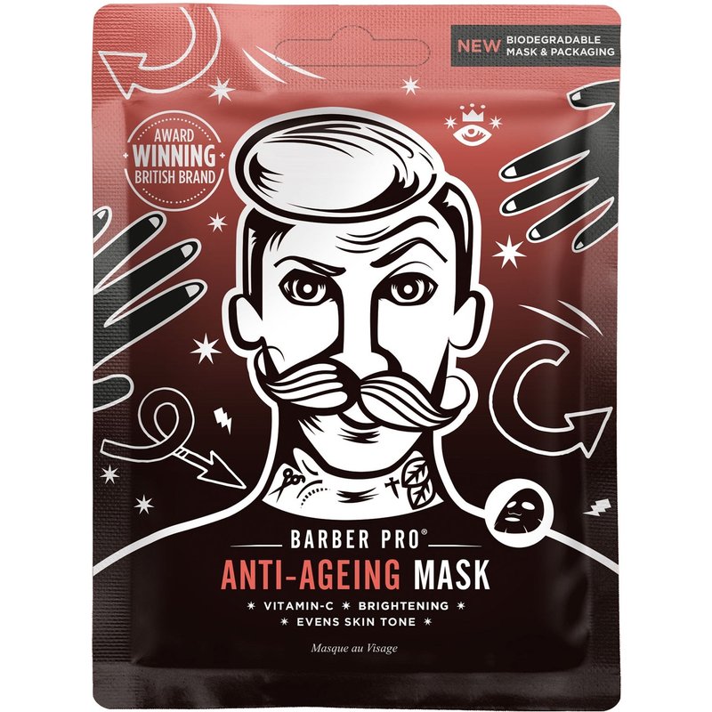 BARBER PRO Anti-Ageing Vitamin C Sheet Mask