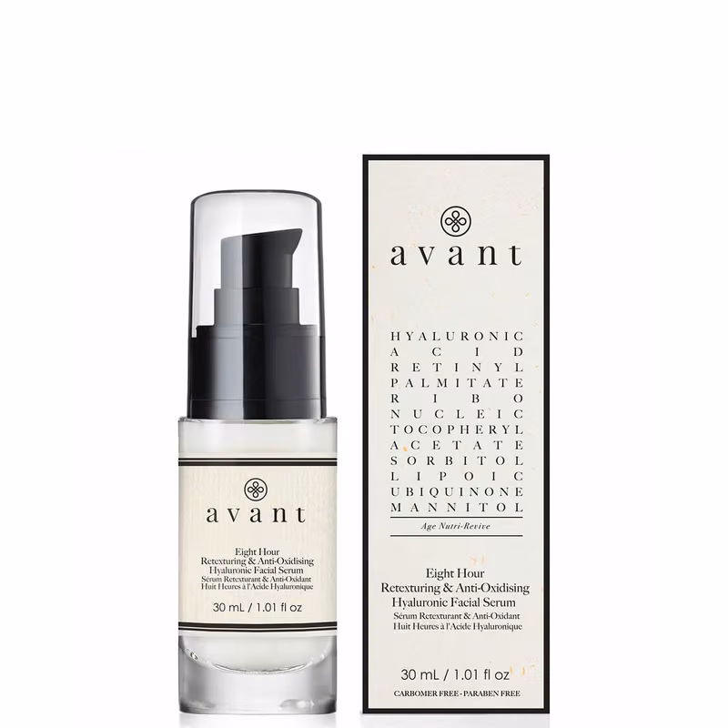 Eight-hour Anti-Oxidising & Retexturing Hyaluronic Facial Serum