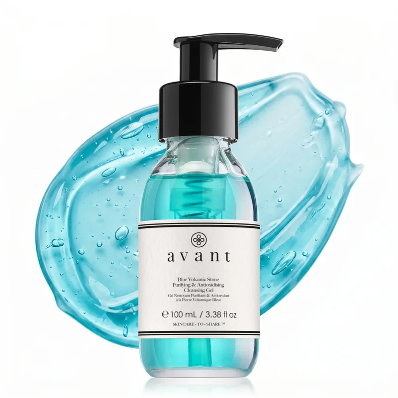 Blue Volcanic Stone Purifying & Antioxydising Cleansing Gel