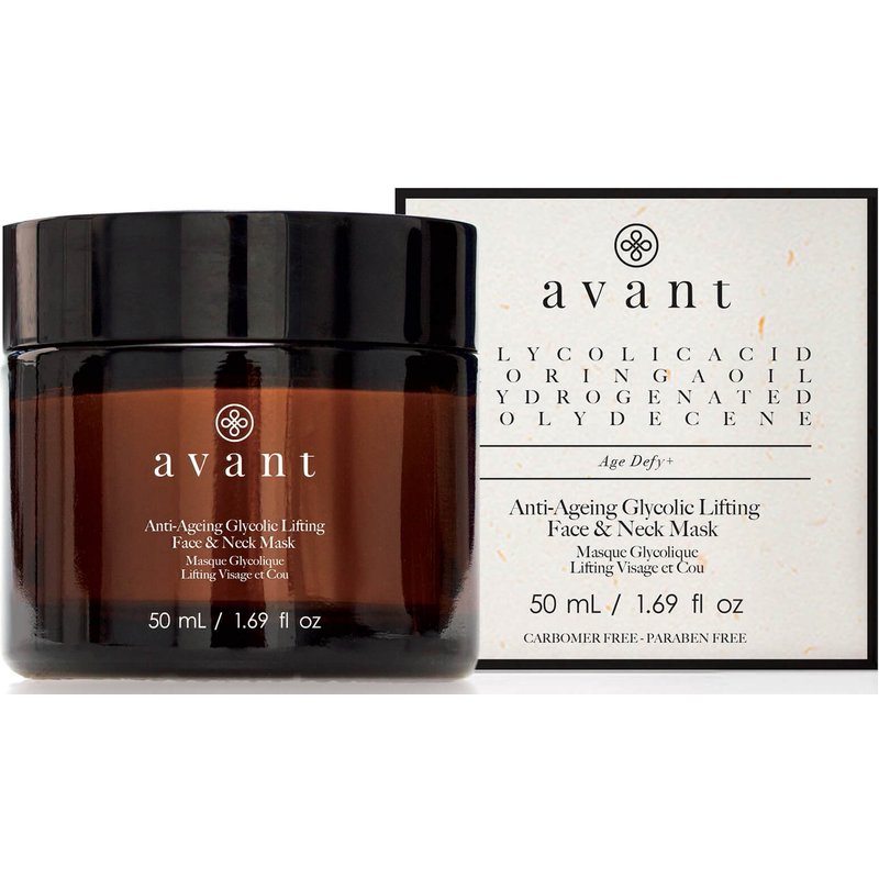 Avant Skincare Anti-Ageing Glycolic Lifting Face and Neck Mask 50ml