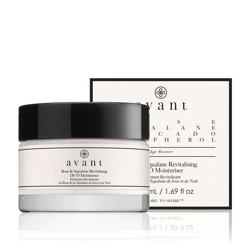 Rose & Squalane Revitalising DUO Moisturiser