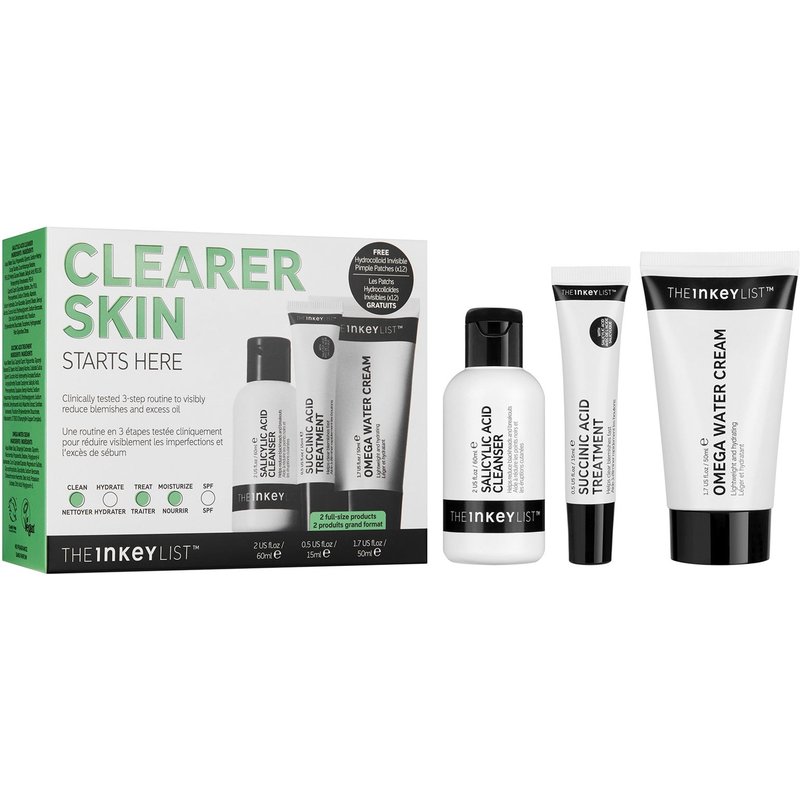 The Inkey List Clear Skin Kit
