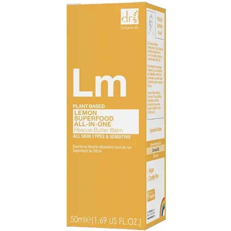 Dr Botanicals Lemon Superfood All-In-One Rescue Butter 50ml