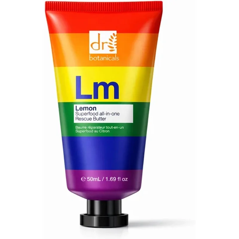 Dr Botanicals Pride Edition Lemon Superfood All-In-One Rescue Butter 50ml