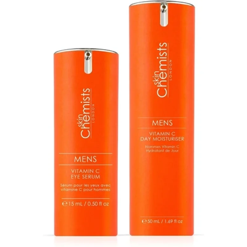 skinChemists Anti-Ageing Mens Vitamin C Brightening Duo Kit