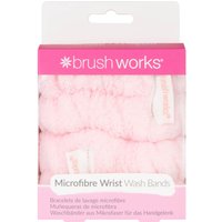 Brushworks Microfibre Wrist Wash Bands - 2 Pack
