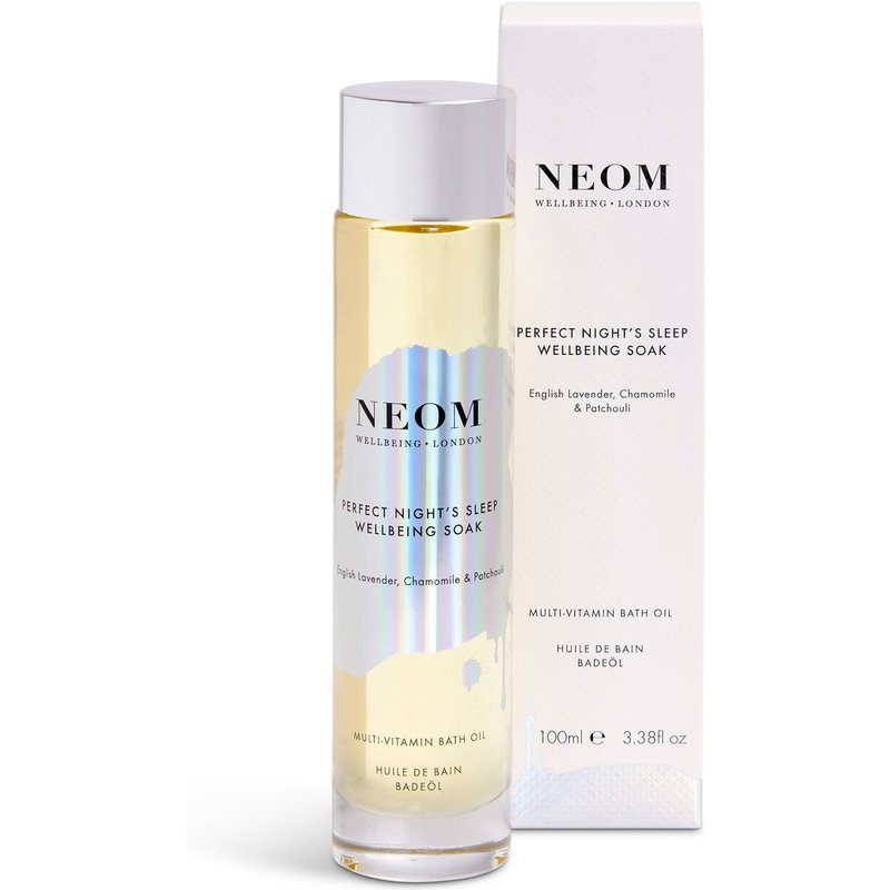 NEOM Wellbeing Perfect Nightâ€™s Sleep Wellbeing Soak Multi-Vitamin Bath Oil 100ml