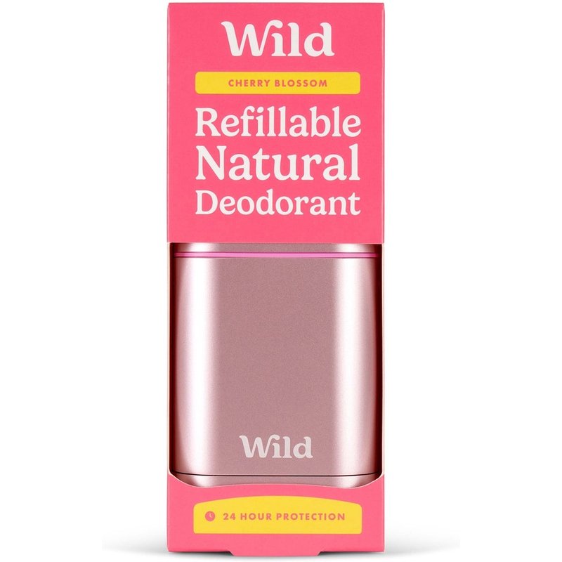 Wild Cherry Blossom Deodorant in Pink Case 40g