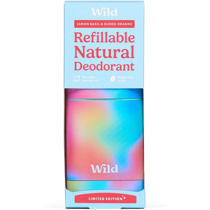 Wild Lemon, Basil and Blood Orange Deodorant in Ombre Case 40g