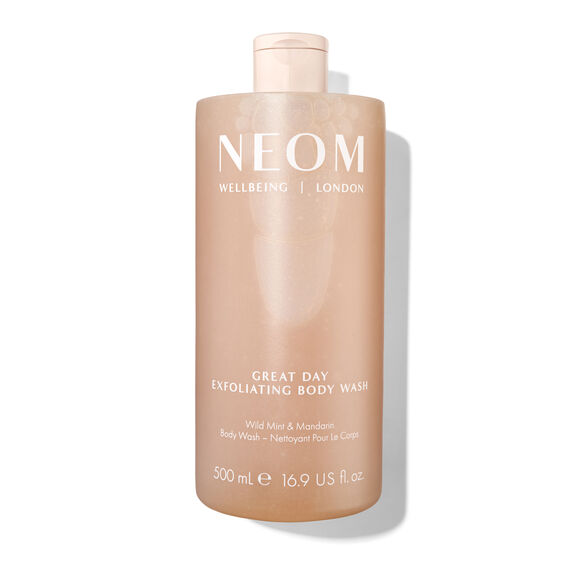 NEOM Great Day Exfoliating Body Wash 500ml